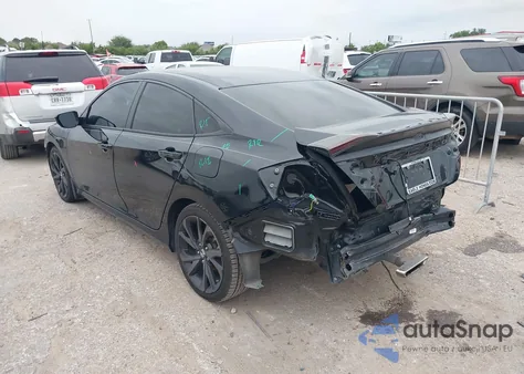 2020 Honda Civic Sport z USA, uszkodzony, nr VIN 19XFC2F89LE004635